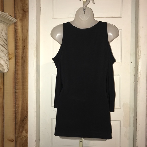 Boston Proper cold shoulder 3/4 slv, Sz XS NWT - Picture 2 of 3